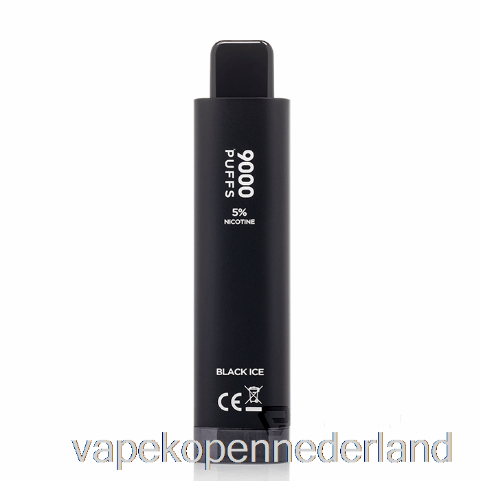 Vape Nederland Hqd Cuvie Plus 2.0 9000 Wegwerp Zwart Ijs